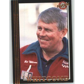 1992 Maxx Black Racing Card # 133 Bob Whitcomb   NASCAR
