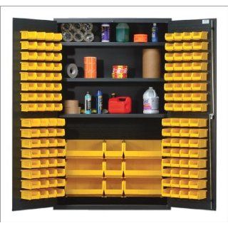  Storage Cabinet with 137 Ultra Bins Bin Color Ivory