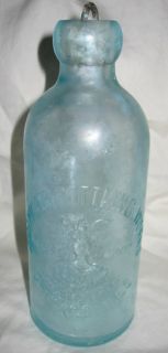 Vintage Hutchinson Soda Bottle from American Bottling Works