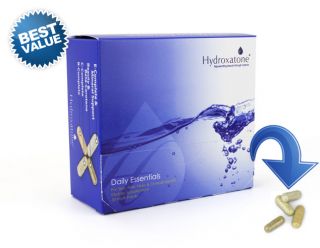 Hydroxatone Daily Essentials Anti Aging Skin Hair Nails Complete