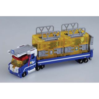 Tomy 791072 Tomica Hyper Blue Police Container Carrier Car