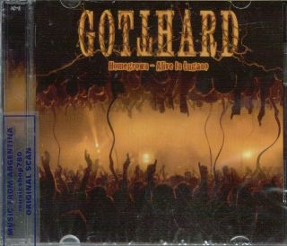CD DVD Set Gotthard Homegrown Alive in Lugano SEALED New 2011