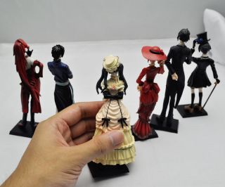 Anime Black Butler Kuroshitsuji Toys Ciel Sebastian Action Figure