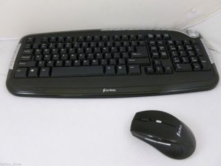 Magic Bluetooth Wireless Multi Media Keyboard and Mouse Black