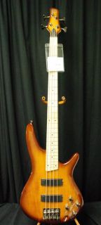 Ibanez SR370M Sunburst 4 String Bass w Maple Fretboard