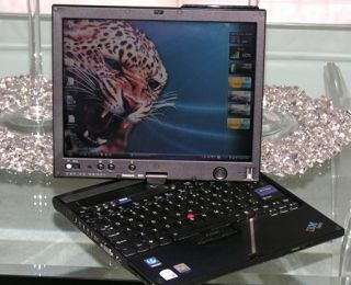 IBM Lenovo X60 Tablet PC Core Duo 1 83g 120GB 2GB WiFi Finger Print