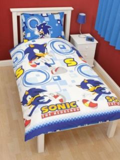  the Hedgehog Spin Super Soft Rotary Single Bed Duvet Quilt Cover Set