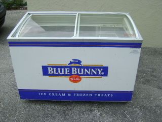 Used Blue Bunny Kold King Ice Cream Freezer