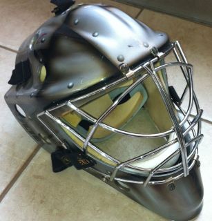 Olie Goalie Mask Helmet for Ice or Roller Hockey Cat Eye Senior