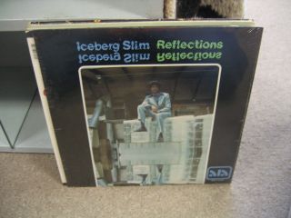 Iceberg Slim Reflections LP SEALED Pimp SS Super RARE