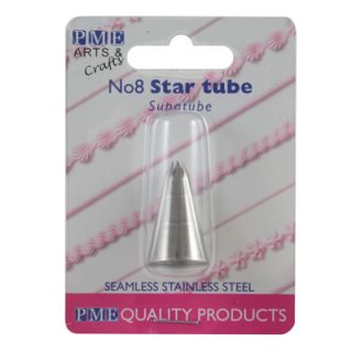 PME Supatubes Stainless Steel Icing Nozzle Tube Tip Cake Decorating