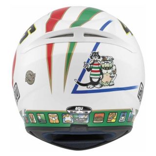 Agv K3 Rossi Icon Helmet Med 032150A0013007