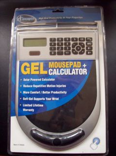 iConcepts Gel Mousepad Calculator New in Package