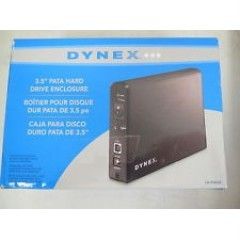 Dynex DX PHD35 3 5 PATA IDE EIDE External USB 2 0 Hard Drive