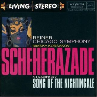   KORSAKOV SCHEHERAZADE IGOR STRAVINSKY SONG OF THE NIGHTINGALE CD