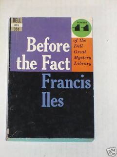 Before The Fact Francis Iles Hitchcock Suspicion
