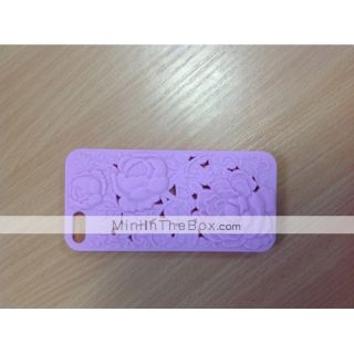 USD $ 6.29   Carve Flower Patterns Hard Case for iPhone 5 (Assorted