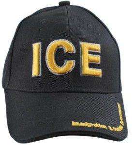 New Ice Immigration Customs Enforcement Embroidered Baseball Cap Ball