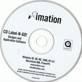 Imation CD Labeling Software