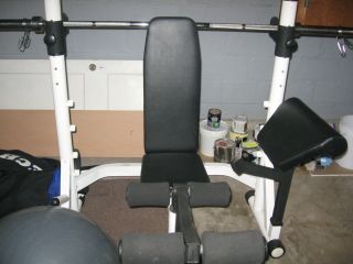 Impex Powerhouse Model #1950 Professional Weight Lifting Bench with