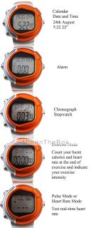 USD $ 11.49   Calorie Counter Pulse Heart Rate Monitor Automatic Watch