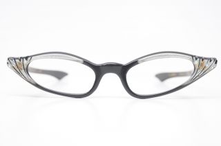   rhinestone vintage cat eye glasses retro cateye 1950s eyeglasses