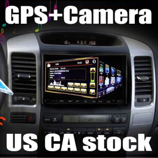 in Dash 2Din Car DVD Player GPS Navigation Stereo Cam