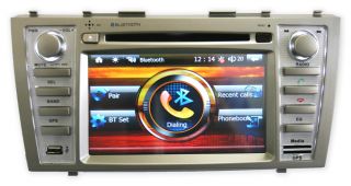 In Dash Unit GPS Navigation DVD Touch Screen Fits Toyota Camry 2007 08