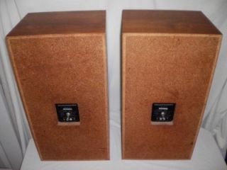 Vintage Marantz Imperial 5 Floor Speakers Black Front Nice Shape