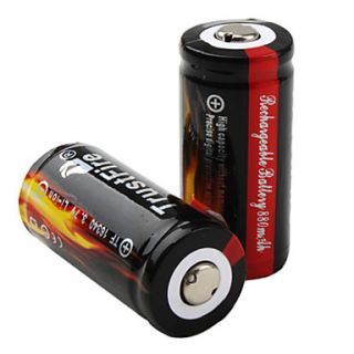 EUR € 6.43   TrustFire 16.340 3.7v 880 mAh baterias recarregáveis