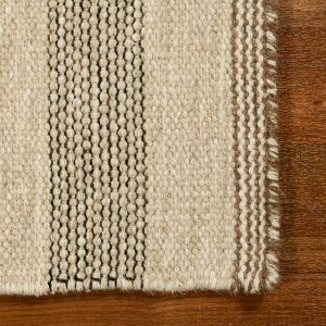 Impressions 8 x 10 Natural Wool Area Rug Carpet New