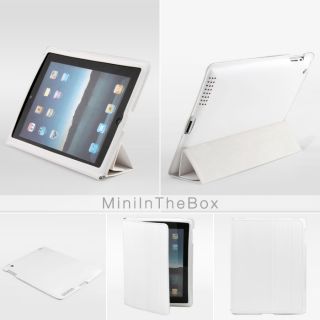 USD $ 18.99   PU Leather Case & Stand for Apple iPad 2 (White),