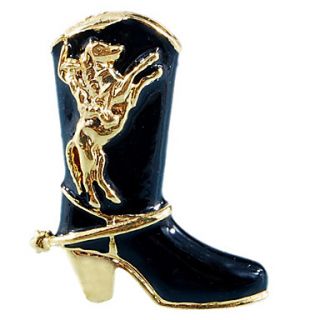 USD $ 6.19   Christmas Gift Metal Boots Style Brooch,
