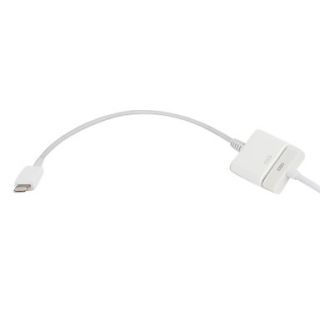 30 Pin Female to Lightning Charge and Data Adapter for iPhone 5, iPad