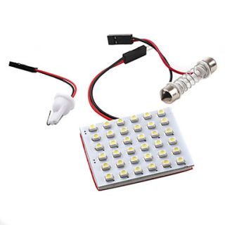 high performance t10/31 41mm 36 * 1210 SMD witte led auto signaallamp