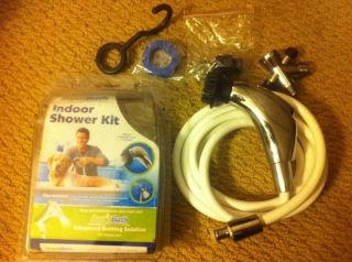 As Seen on TV Rapidbath Indoor Dog Shower Kit Dog Bathing System