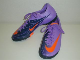 Nike Mercurial Victory Astro Turf Violet Indoor Soccer Shoes Mens 8