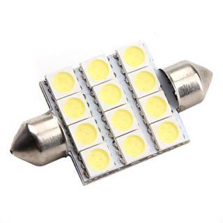 EUR € 5.97   high performance 39 mm 12 * 5050 SMD witte led auto