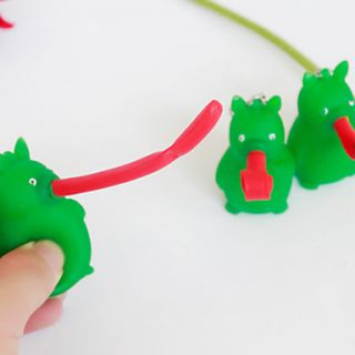 EUR € 2.38   grappig speelgoed lange tong nijlpaard, Gratis
