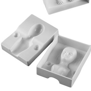USD $ 11.39   3D Girl Pattern Cake and Cookie Cutter Set (6 Pieces