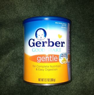 12 7 oz Can of Gerber Good Start Gentle Infant Formula