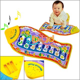 Baby Kid Child Piano Music Fish Animal Mat Touch Kick Play Fun Toy