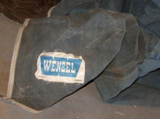 Vintage Canvas Tent Wenzel