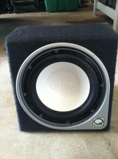 Infinity Kappa Perfect 12 1 12 Sub Subwoofer with 1 CU ft SEALED Sub
