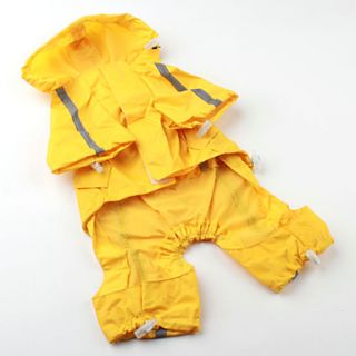 USD $ 11.49   FBI Raincoat with Hat Brim for Dogs (XS XL, Assorted