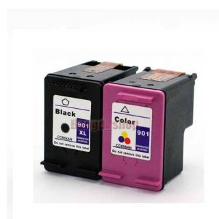 PK HP 901 Ink Cartridge for Officejet J4500 J4540 CC653AN CC656AN