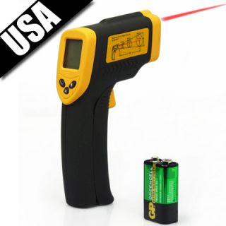 Non Contact Laser Point IR Infrared Digital Thermometer