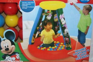 New Disney Mickey Mouse Inflatable Ball Pit Tent Mickey and Friends