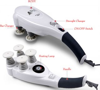  3500 Personal Hand held Electronic Easy Grip MASSAGER / Neck Back Body