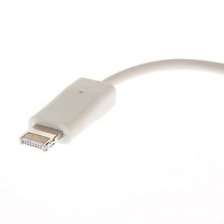 EUR € 21.52   Micro USB hembra a cable 8 Pin Adaptador Rayo Hombre
